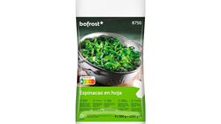 Natural - Espinacas en hoja (bloque) 1,2 kg