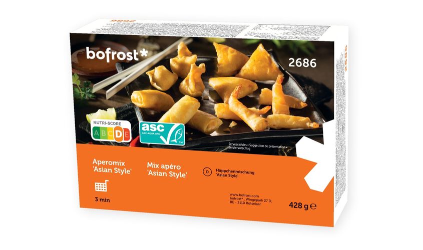 Asia - Assortiment d'aperitius asi&agrave;tics