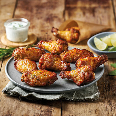 Carne - Alitas de pollo mediterráneas