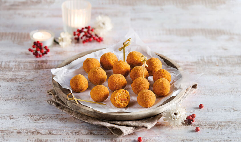 Navidad - Croquetas de pulpo a la gallega