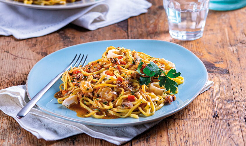 Pasta - Tallarines a la marinera