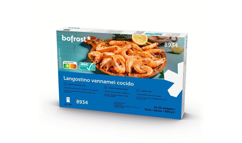 Marisco y Cefalópodo - Langostino cocido 