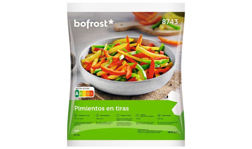 Natural - Pimientos en tiras