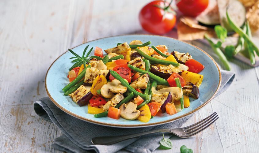 Salteados de verduras - Saltat de verdures