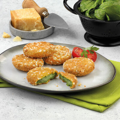 Preparada - Medallones de Espinacas y queso Parmigiano 