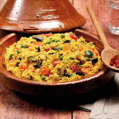 Salteados de verduras - Cous Cous de verdures