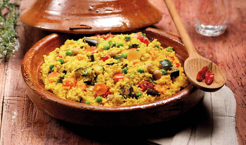 Salteados de verduras - Cous Cous de verduras