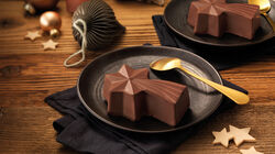 Pasteler&iacute;a - Estrellas de mousse de chocolate