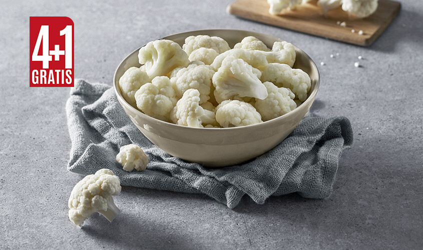 Promoción 4 plus 1 - Coliflor