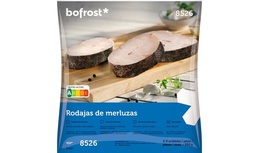 Merluza - Rodajas de merluza del Cabo