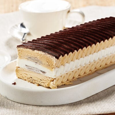 Copas y barras - Milhojas de capuchino