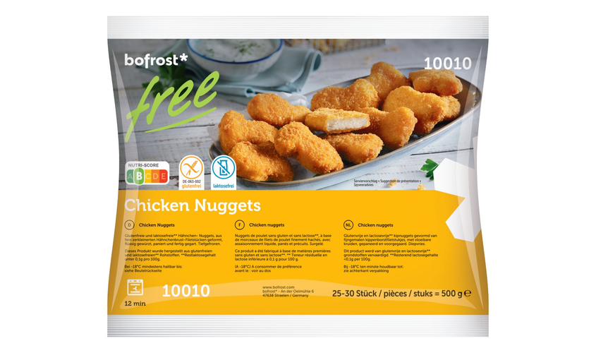 bofrost* free - Nuggets de pollastre (sense gluten, sense lactosa)