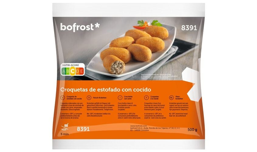 Especialidades - Croquetes d'estofat amb carn d'olla