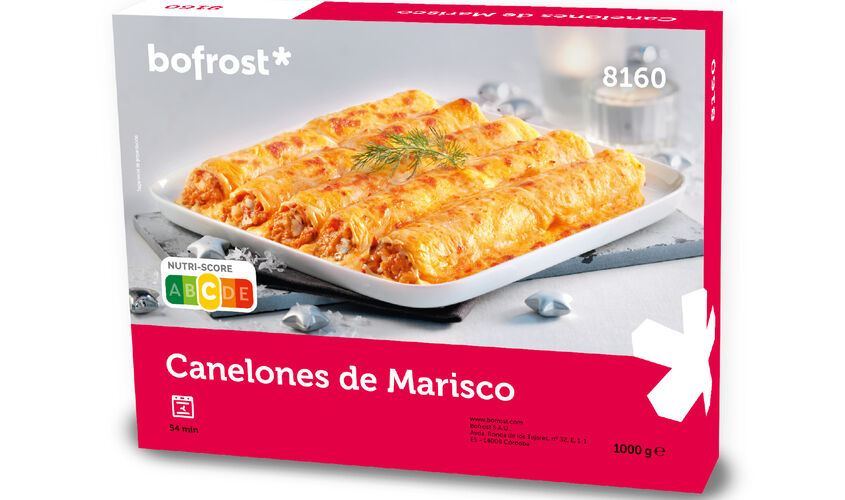 Especialidades - Canelones Premium de Marisco