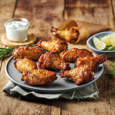  - Alitas de pollo mediterr&aacute;neas