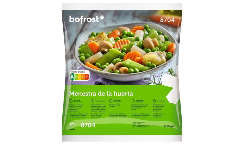 Mezcla de verduras y arroces - Menestra de la huerta