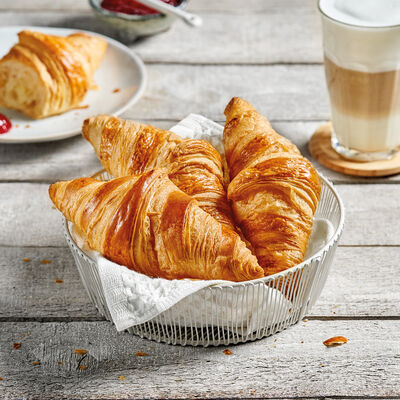 Pasteler&iacute;a - Croissants francesos de mantega 440 gr.