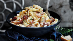 Pasta - Tallarines con setas