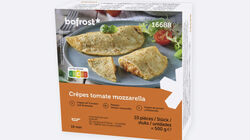 Especialidades - Crepes de tomate y Mozzarella