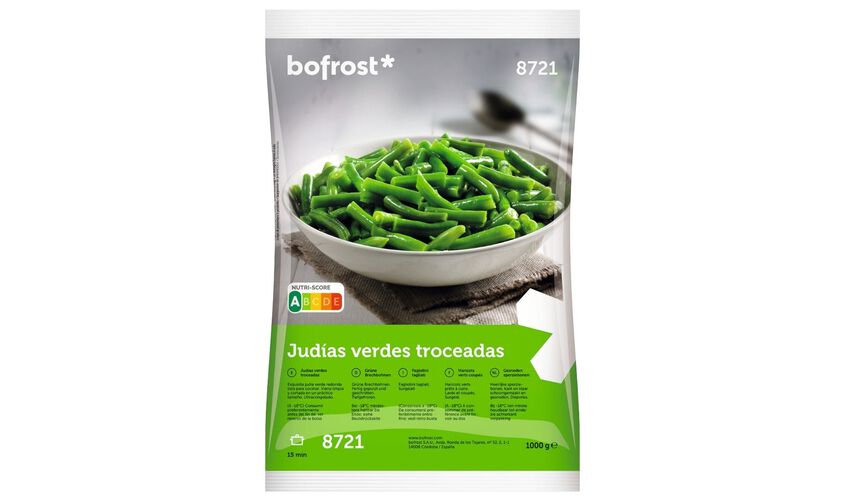 Natural - Mongetes rodones trossejades