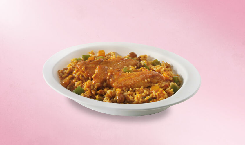 Platos Preparados - Arroz con pollo al curry