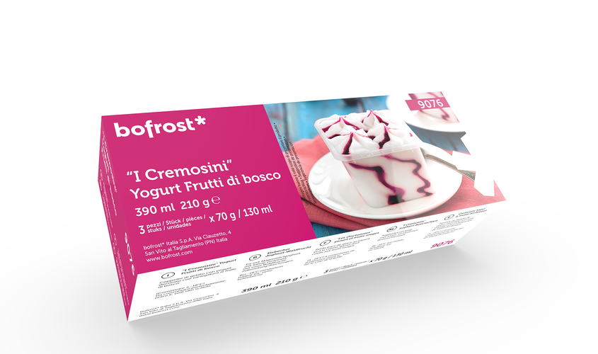 Promoci&oacute;n 4 plus 1 - Cremosini Yogur & Frutas del Bosque
