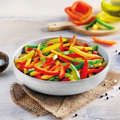 Promoci&oacute;n 4 plus 1 - Pimientos en tiras (500g)