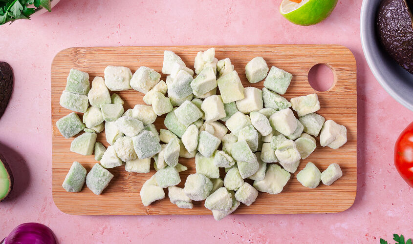 Natural - Aguacate en dados