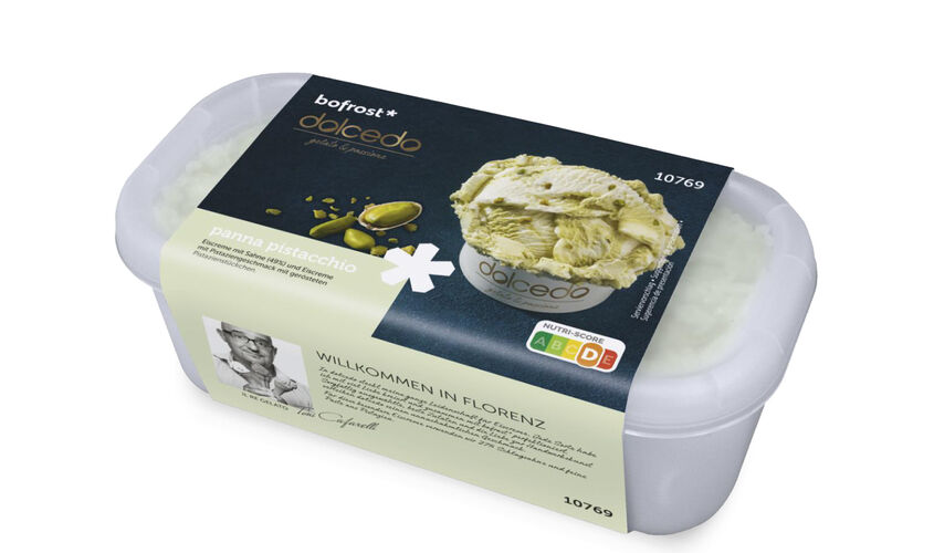 Tarrinas - Nata y pistacho