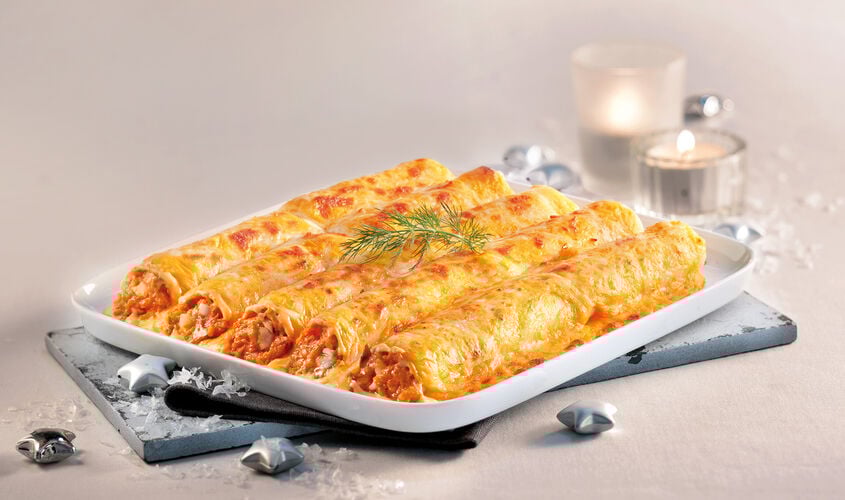 Especialidades - Canelones Premium de Marisco
