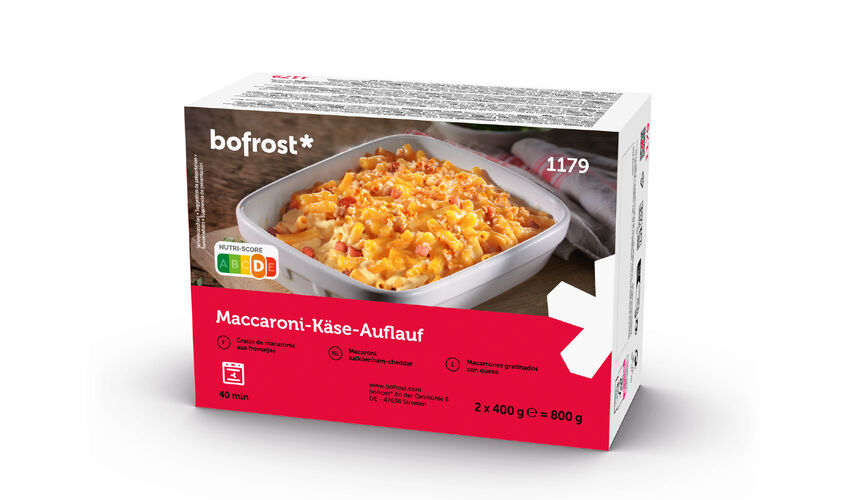 Pasta - Gratinat de pasta amb pernil i formatges