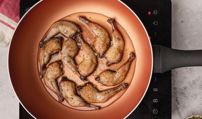  - Cuixetes de guatlla a les fines herbes