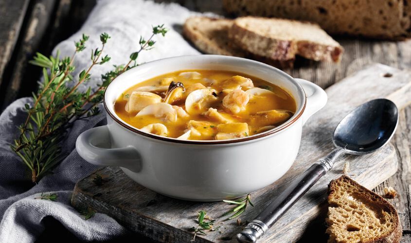 Marisco y Cefal&oacute;podo - Preparado para sopa de marisco y pescado