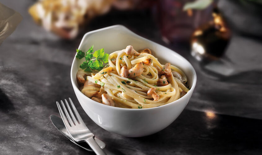 Pasta - Tallarines con setas