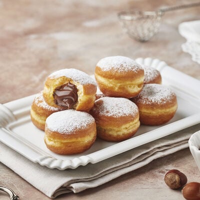 Pasteler&iacute;a - Mini berlines amb xocolata