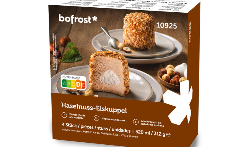 Bombones - Mini crocanti de gelat d'avellana