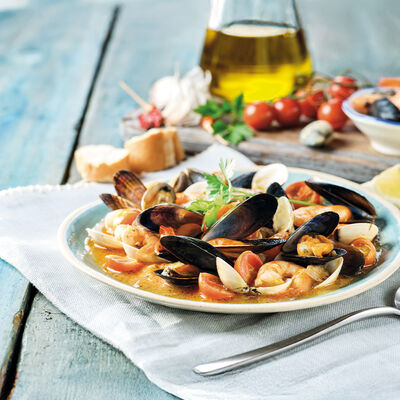 Marisco y Cefal&oacute;podo - Cassola de marisc