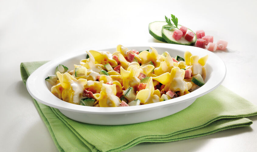 Platos Preparados - Saquets de bacó i carbassó