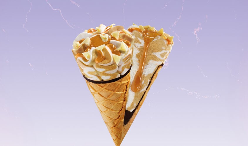Conos y S&aacute;ndwiches - Cornets Caramel