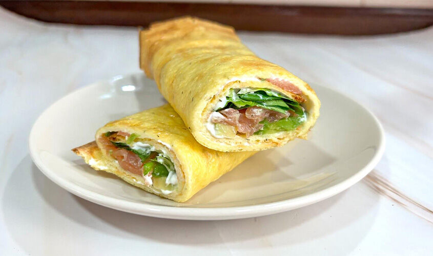 Rotllets de salmó fumat "creada per @cuquirecetass"