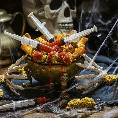 Pollo "Sangrientoal estilo Kentuky