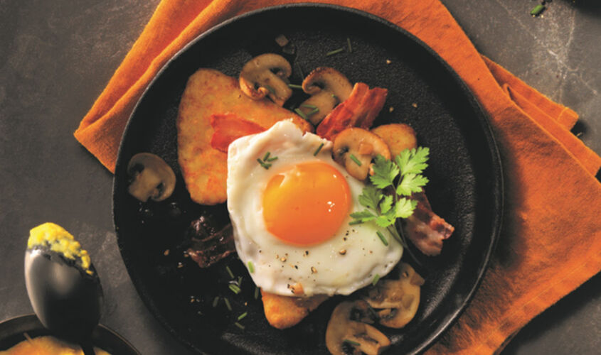 Huevos fritos al estilo campero