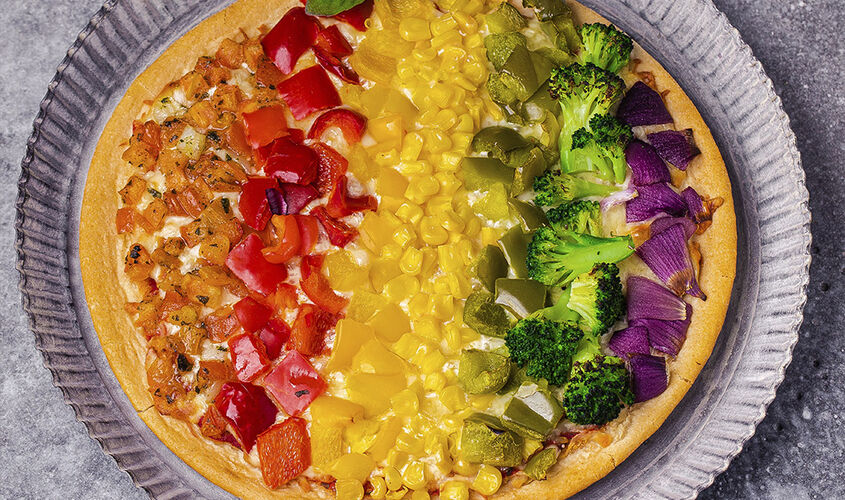 Pizza Arcoiris