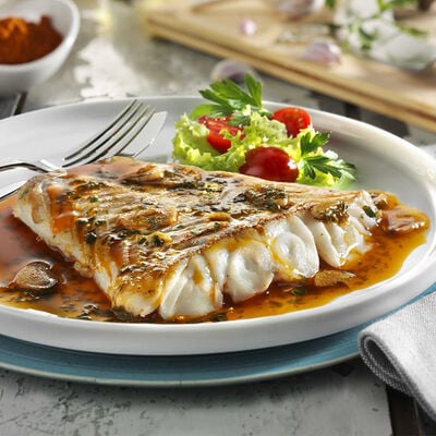 Filetes de bacalao al horno con piment&oacute;n