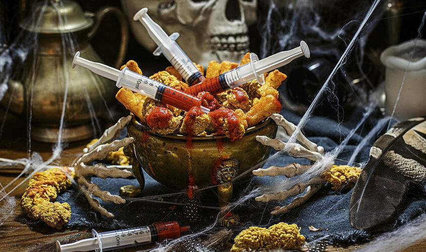 Pollastre "Sagnant" a l'estil Kentuky