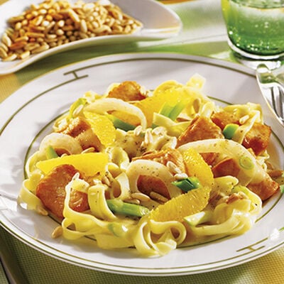 Sart&eacute;n de Pangasius y Naranja