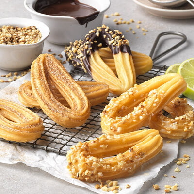 Churros decorados