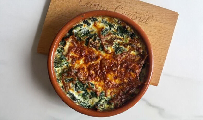 Llu&ccedil; al verd crem&oacute;s "proposta de @camucocina"