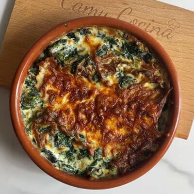 Llu&ccedil; al verd crem&oacute;s "proposta de @camucocina"