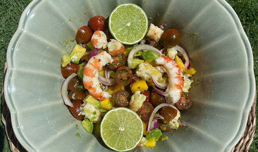 Ensalada de gambones "creada por @fanaticook 